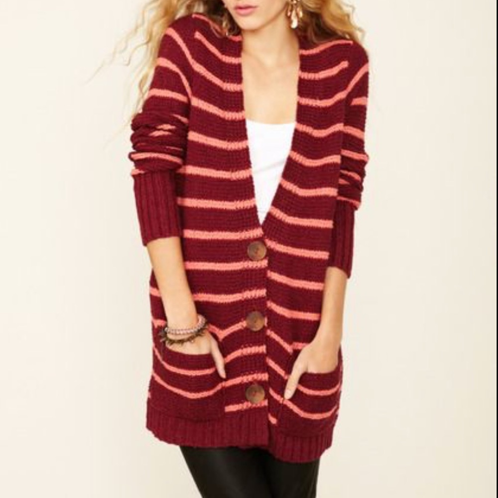 Free People Beach North Beach Cardigan XS Striped